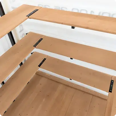 Пол и полки